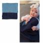 Mobile Preview: Babydecke Baumwolle Waffelbebe Farbe: marine